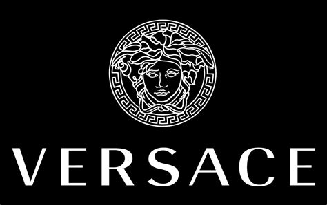 logo versace bianco nero|versace simbolo.